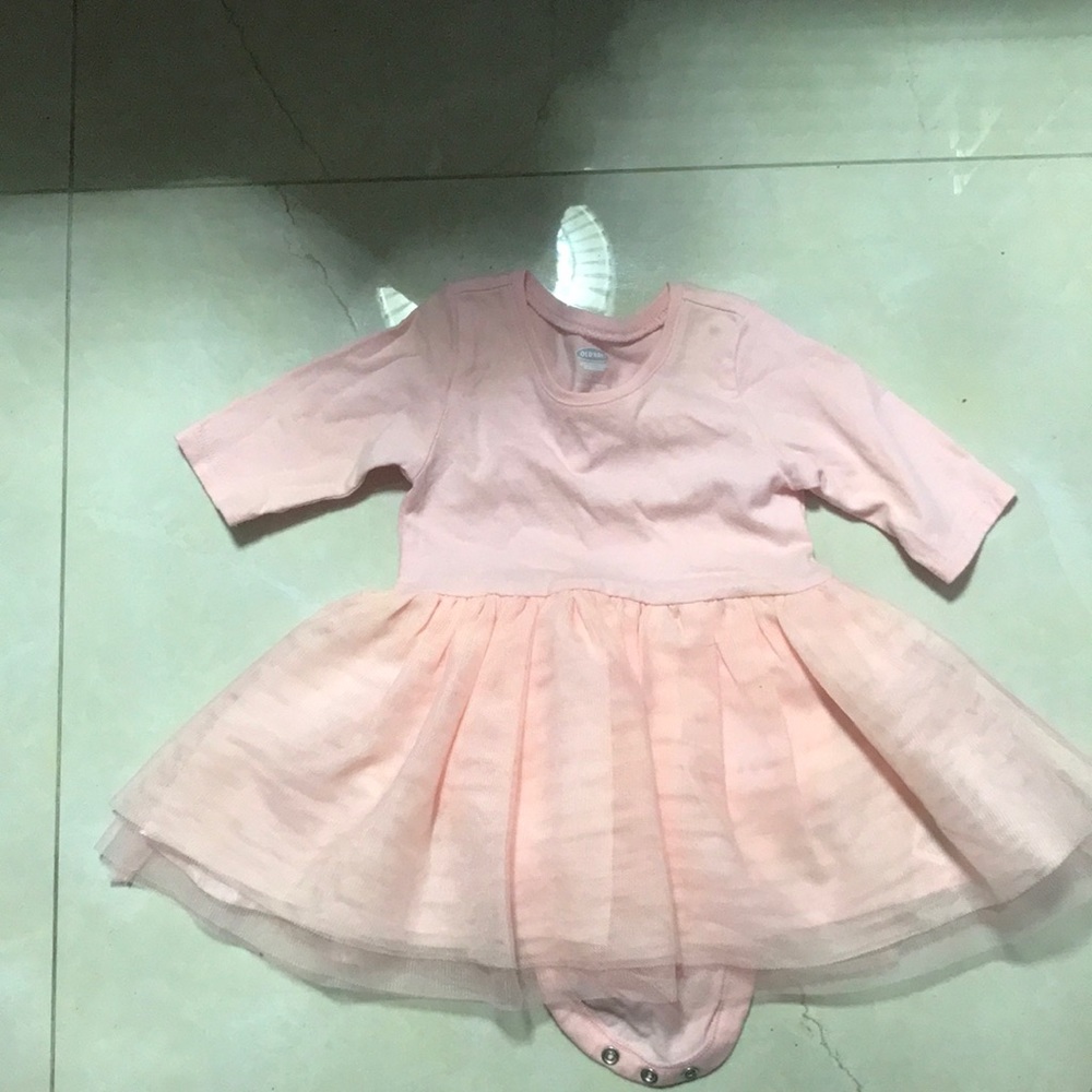 Peach dress